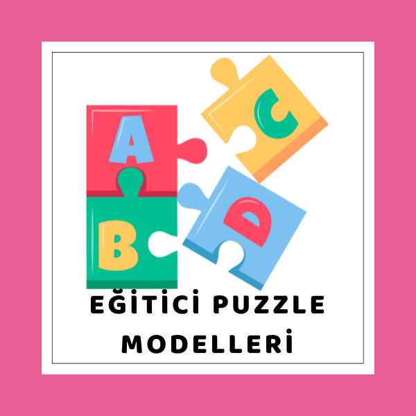 Eğitici Puzzle Modelleri