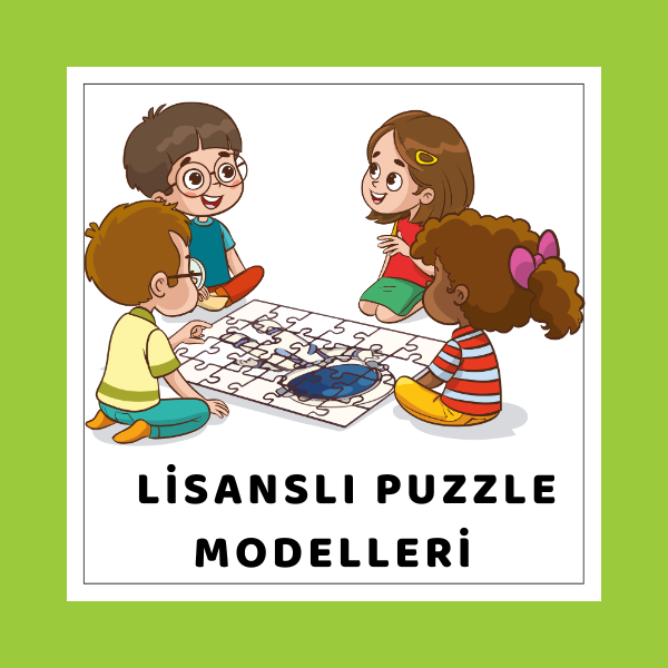 Lisanslı Puzzle Modelleri
