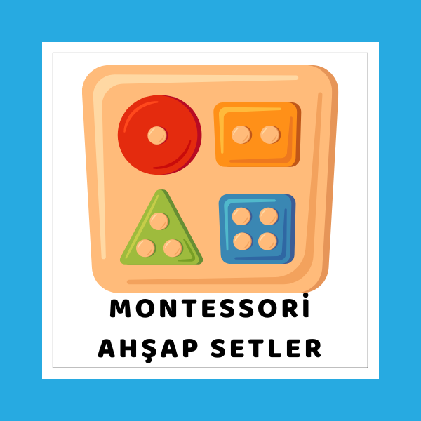 Montessori Ahşap Setler