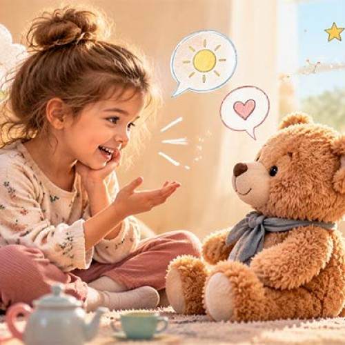 Çocuğun Oyuncağıyla Konuşması Normal mi? Hayali Oyunların Gelişime Katkısı