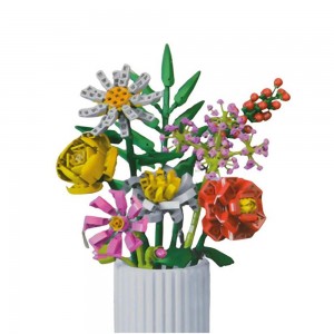 Ctoys Mini Blok Flower 087C – Çiçek Yapım Blok Seti