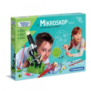 Clementoni Bilim ve Oyun – İlk Mikroskop Setim | 3’ü 1 Arada Mercekli Eğitici Set Clementoni Bilim ve Oyun – İlk Mikroskop Setim | 3’ü 1 Arada Mercekli Eğitici Set