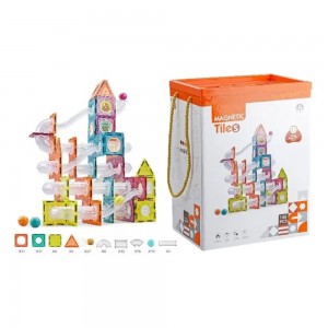 145 Parça Magnetic Tiles Manyetik Lego Yapı Blokları