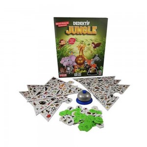HED Dedektif Jungle – Dikkat ve Refleks Geliştirici Eğitici Kutu Oyunu (5+ Yaş) HED Dedektif Jungle – Dikkat ve Refleks Geliştirici Eğitici Kutu Oyunu (5+ Yaş)
