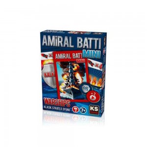KS Games Amiral Battı Mini 25126 - 2 Kişilik Strateji ve Zeka Oyunu 7+
