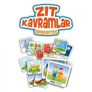 KS Games Zıt Kavramlar Opposites Kart Oyunu – 48 Parça, 2-4 Oyuncu, +3 Yaş KS Games Zıt Kavramlar Opposites Kart Oyunu – 48 Parça, 2-4 Oyuncu, +3 Yaş