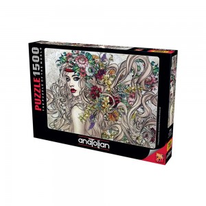Anatolian 4549 Çiçeklerin Gücü 1500 Parça Yetişkin Puzzle