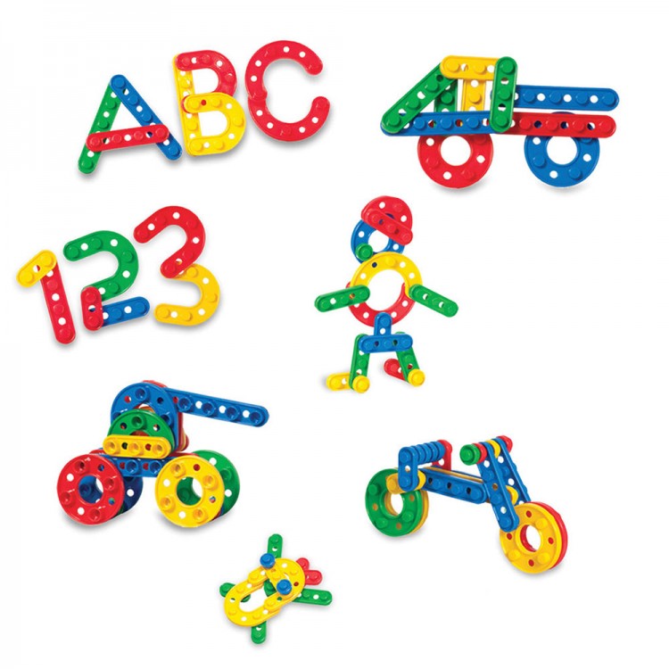 Dede Click Clack Puzzle – Eğitici Renk Eşleştirme Oyunu Dede Click Clack Dikkat ve Renk Eşleştirme Puzzle 96 Parça
