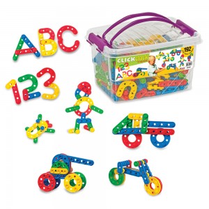 Dede Click Clack Box 192 Parça – Eğitici Blok Seti – Fen Toys 