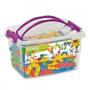 Dede Click Clack Box 192 Parça – Eğitici Blok Seti – Fen Toys 