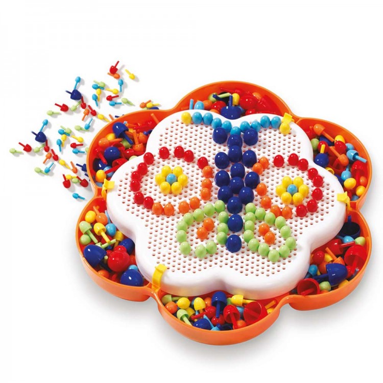 Fen Toys Mozaik Çivi Oyunu – Eğitici Çocuk Oyuncağı 260 Parça