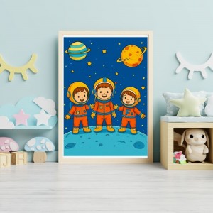 Astronot Boyama Kitabı (PDF) – Uzay Temalı Etkinlik (3-8 Yaş) Astronot Boyama Kitabı (PDF) – Uzay Temalı Etkinlik (3-8 Yaş)