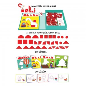 DIYToy Manyetik Puzzle “Süper Zeka” – Beyin Jimnastiği Seti DIYToy Manyetik Puzzle “Süper Zeka” – Beyin Jimnastiği Seti