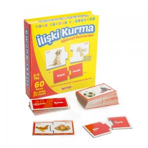 Diytoy İlişki Kurma Eğitici Puzzle (2-6 Yaş) – 60 Parça | Kavram Geliştirici Bulmaca Diytoy İlişki Kurma Eğitici Puzzle (2-6 Yaş) – 60 Parça | Kavram Geliştirici Bulmaca