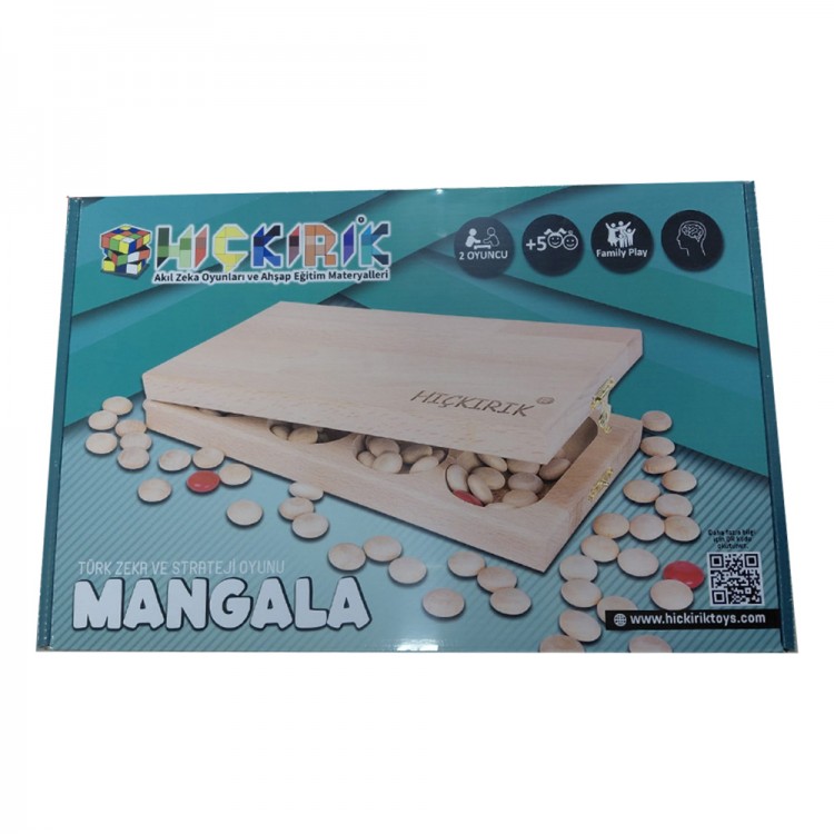 Hıçkırık Ahşap Mangala oyunu – geleneksel strateji oyunu