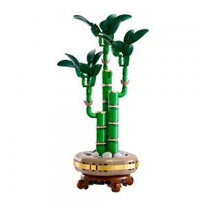 LEGO Botanicals Şans Bambusu 10344 – Yetişkinlere Özel Dekoratif Bitki Yapım Seti (325 Parça)