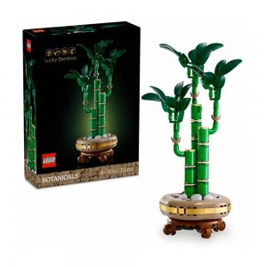 LEGO Botanicals Şans Bambusu 10344 – Yetişkinlere Özel Dekoratif Bitki Yapım Seti (325 Parça)