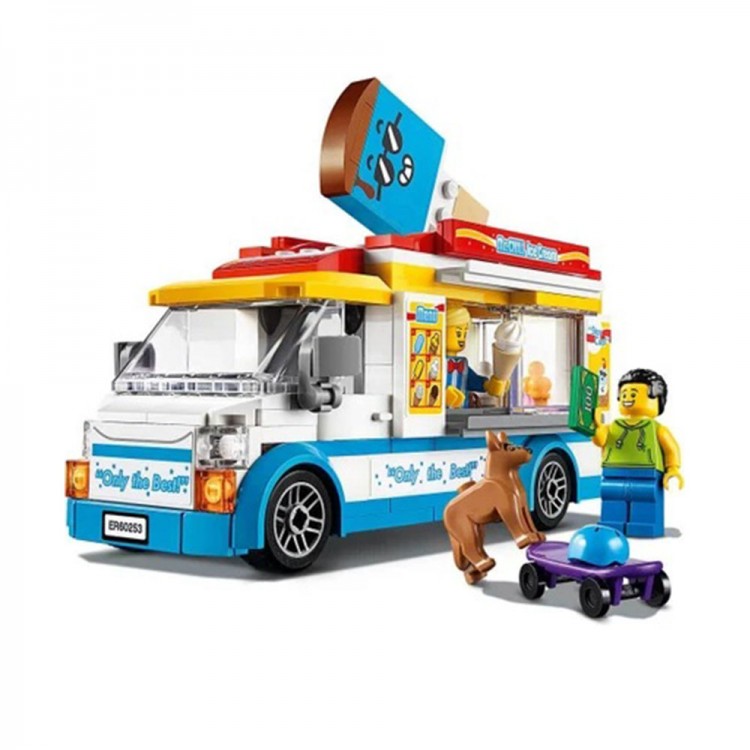 LEGO City Dondurma Arabası Oyuncak Seti LEGO City Dondurma Arabası 60253 – 200 Parçalık LEGO Seti