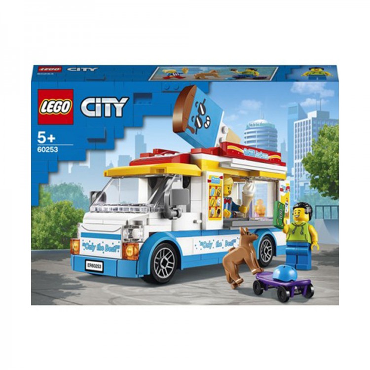LEGO City Dondurma Arabası Oyuncak Seti LEGO City Dondurma Arabası 60253 – 200 Parçalık LEGO Seti