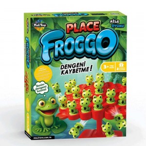 Moli Toys Place Froggo Kurbağa Denge Oyunu – Dikkat ve Strateji