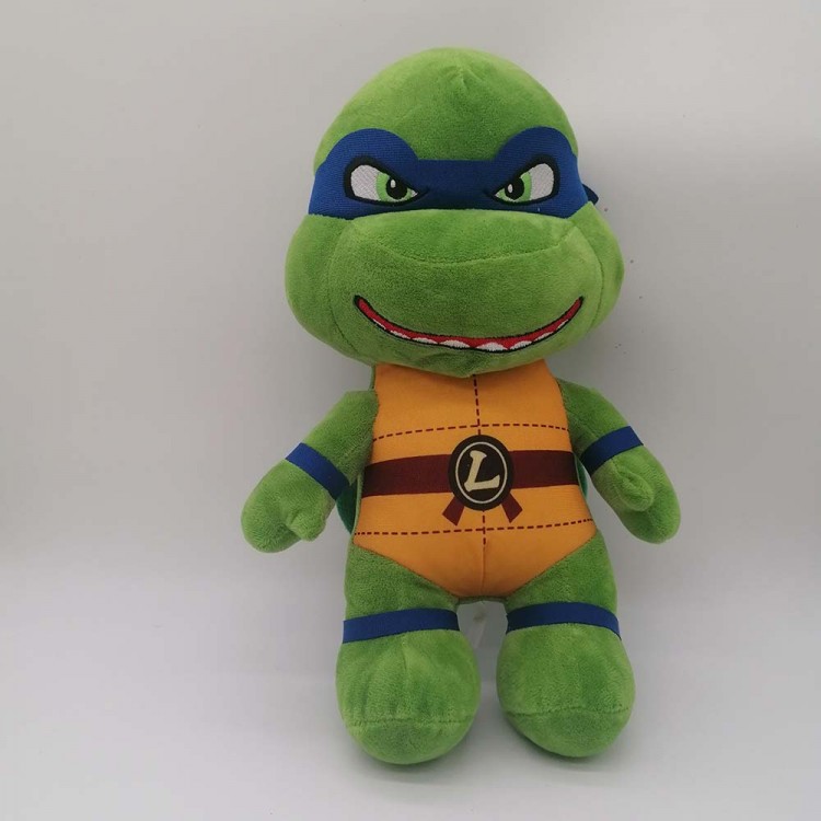 Mavi kaplumbağa peluş oyuncak 35x22 cm