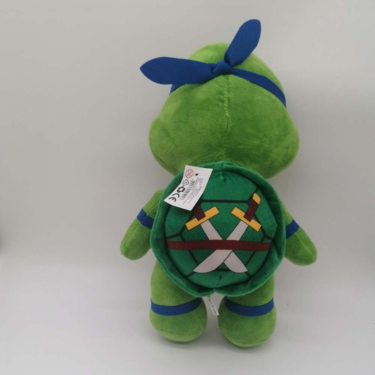 Mavi kaplumbağa peluş oyuncak 35x22 cm