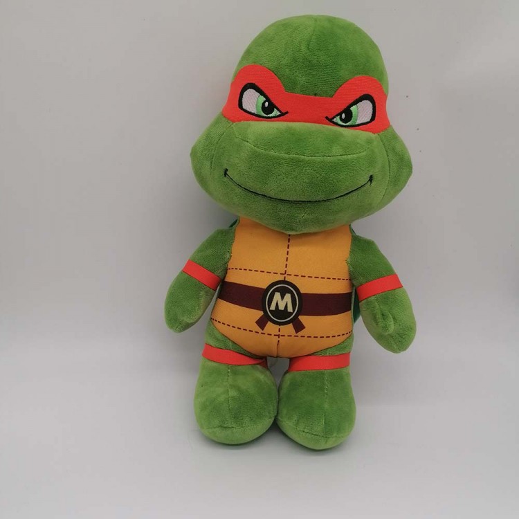 Turuncu kaplumbağa peluş oyuncak 35x22 cm