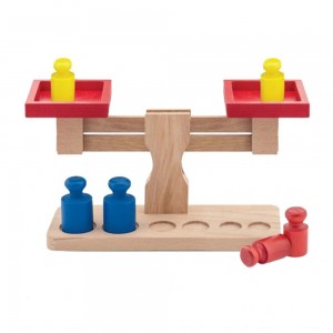 PlayWood Ahşap Eğitici Terazi – Montessori Denge Oyunu - ONY-409