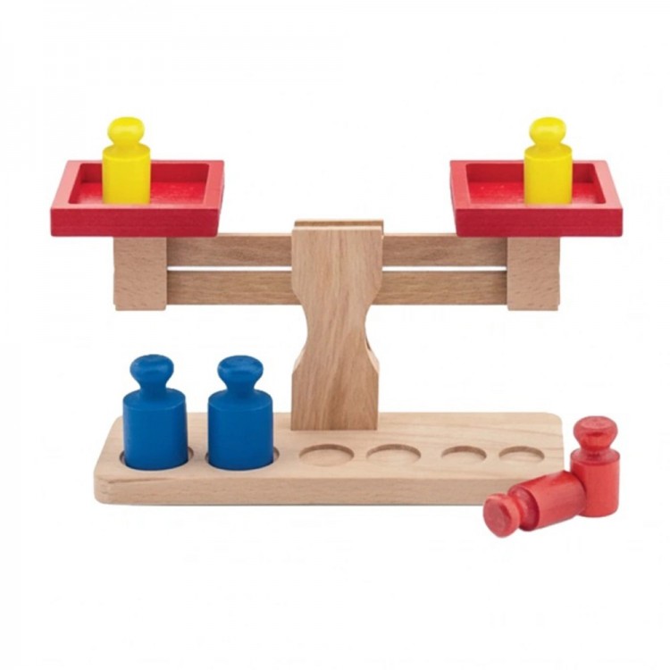 PlayWood Ahşap Eğitici Terazi Montessori Denge Oyunu ONY-409