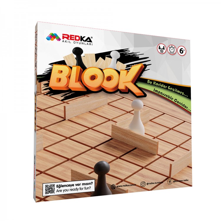 Redka BLOOK – Mantık ve strateji geliştiren 2 kişilik kutu oyunu